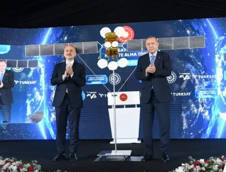 Türksat 5A, Cumhurbaşkanımız Sayın Recep Tayyip Erdoğan tarafından devreye alındı