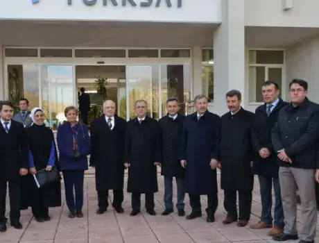 Darbe Girişimini Araştırma Komisyonu Türksat’ı Ziyaret Etti