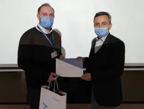 Genel Müdür Şen’den ISTQB Sertifikasyonu’nda başarılı olan personele başarı belgesi