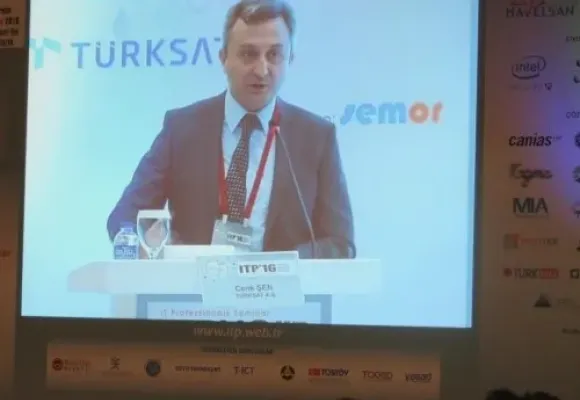 Türksat Genel Müdürü Şen, Bilişim Profesyonelleri Semineri’nde konuştu