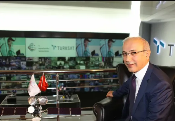 Bakan Elvan Türksat Yerleşkesinde Canlı Yayına Katıldı.