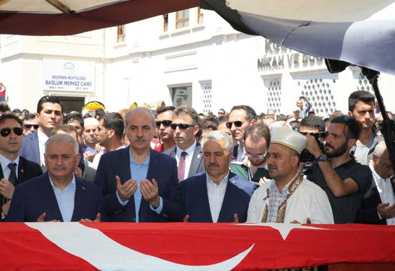 Türksat bids farewell to its Martyrs, Ahmet Özsoy and Alı Karslı