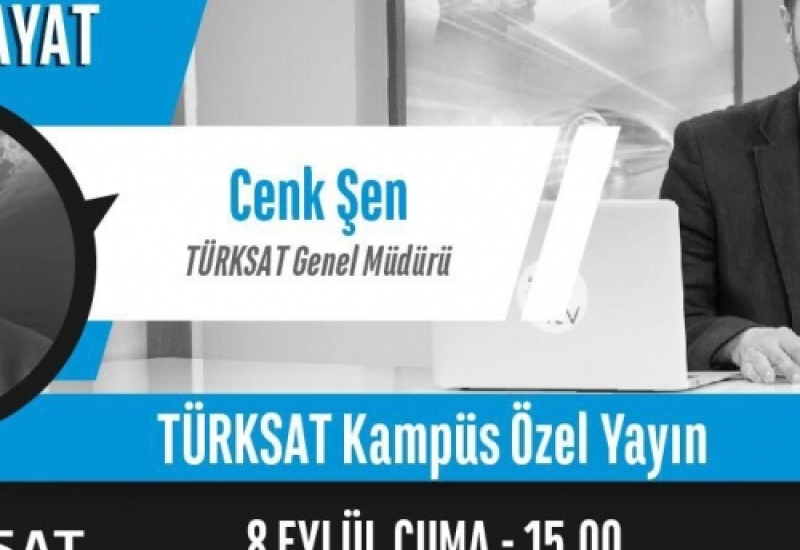 Türksat A.Ş. Genel Müdürü Cenk Şen TRT Radyo 1'de Dijital Hayat Programı'nın Konuğu Oldu