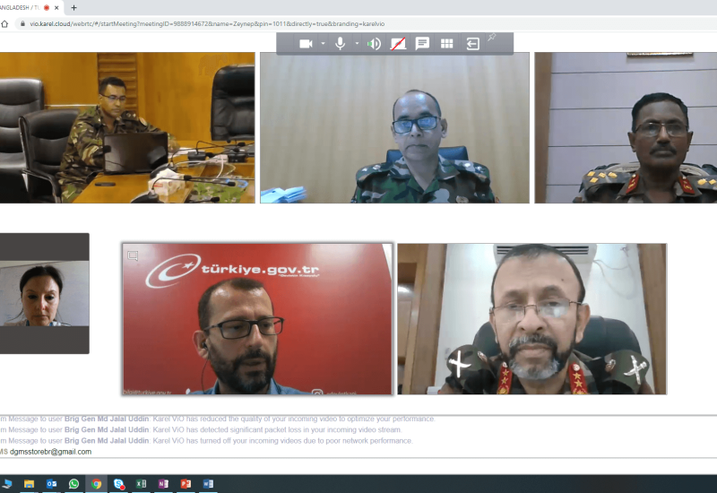 Türksat, Military Medical Webex Online Fuar Etkinliğine Katıldı