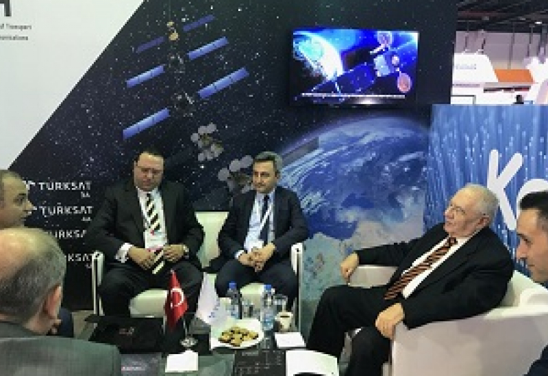 Türksat attends CABSAT Exhibit in Dubai