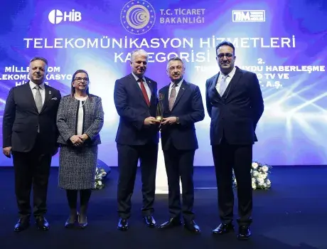Türksat receives ‘Turkey’s Service Exporters’ award