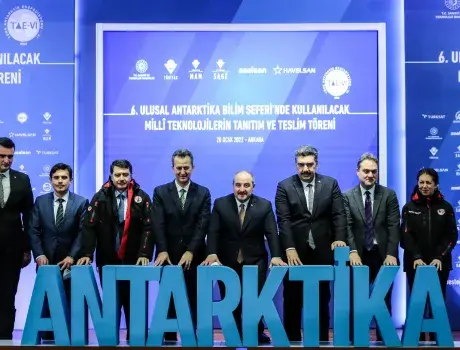 6. Ulusal Antarktika Bilim Seferi'ne Türksat Desteği