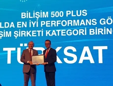 Türksat, “Son 3 yılda En İyi Performans Gösteren Bilişim Şirketi” seçildi