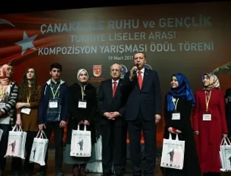 "Çanakkale Ruhu ve Gençlik" yarışması Türksat sponsorluğunda gerçekleşti.