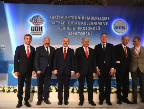 Sabit Elektronik Haberleşme Altyapısının Kiralanması Protokolü İmza Töreni gerçekleştirildi