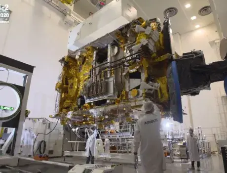 Türksat 5A Haberleşme Uydusu İlk Kez Gösterildi