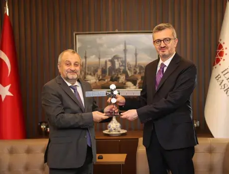 Türksat Genel Müdürü Atalay’dan İletişim Başkanı Prof. Dr. Duran’a Ziyaret