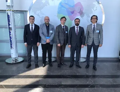 Courtesy Visit to Türksat from Osmangazi University