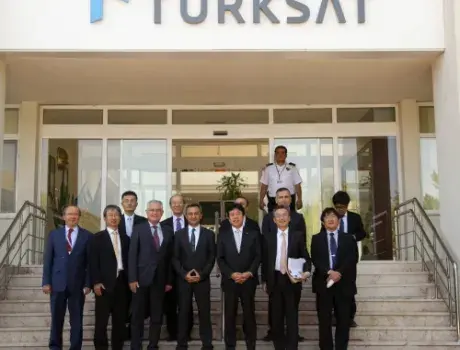 Japanese Minister of Space Policy Pays a Visit to Türksat
