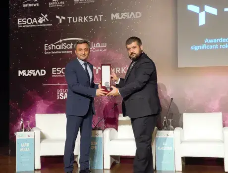 Türksat Receives “Industry Influencer of the Year” Award at the 3rd Global SatShow