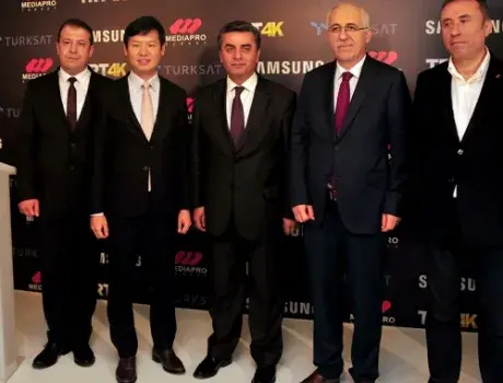 Türksat ve TRT İşbirliğiyle Avrupa’da İlk Kez 4K Canlı Maç Yayını