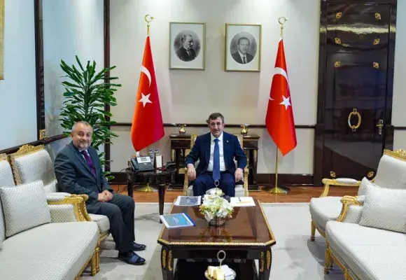 Genel Müdür Atalay’dan Cumhurbaşkanı Yardımcısı Yılmaz’a Ziyaret