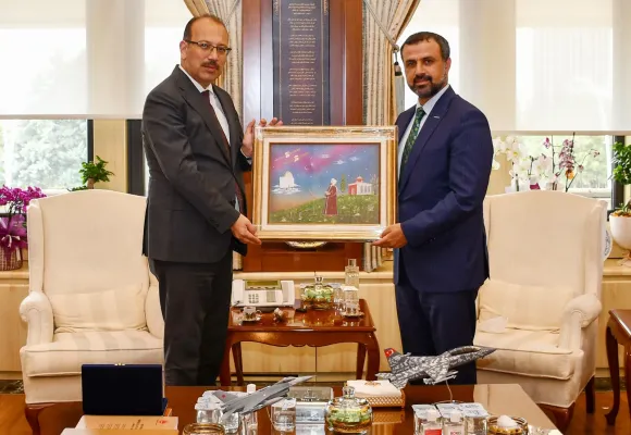 Genel Müdür Ertok'tan Sayıştay Başkanı Yener’e Ziyaret