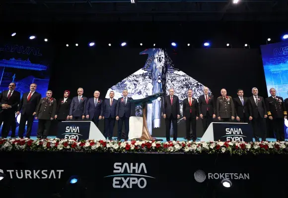 Cumhurbaşkanı Erdoğan'dan Saha Expo’da TÜRKSAT 6A Vurgusu