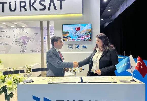 Türksat, yerli ürünlerini CABSAT Fuarında görücüye çıkardı