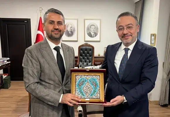 Türksat’tan Şam Büyükelçisi Dr. Yılmaz’a Ziyaret